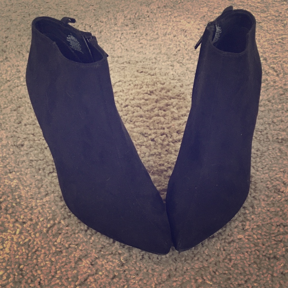 Black booties